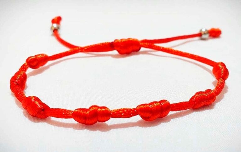 pulsera roja